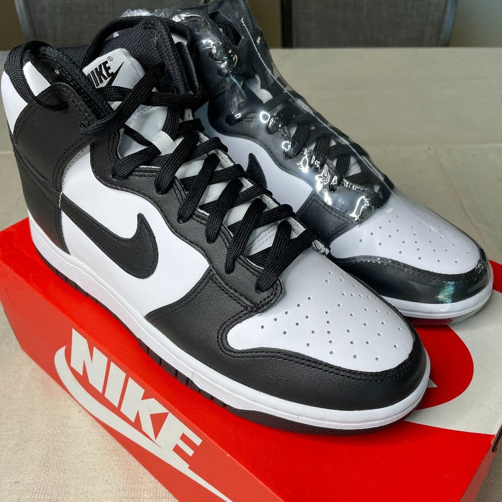 Nike Dunk High Retro Pandas Black/White Sz 9m/10.5w
